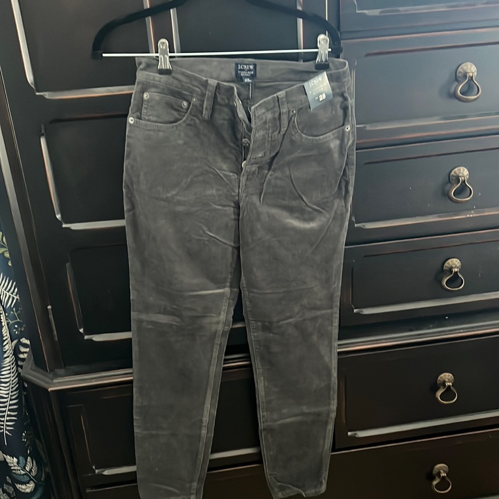 NWT JCREW highrise skinny cord